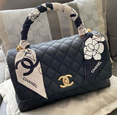 chanel mini coco 20cm 2019|chanel coco handle small.